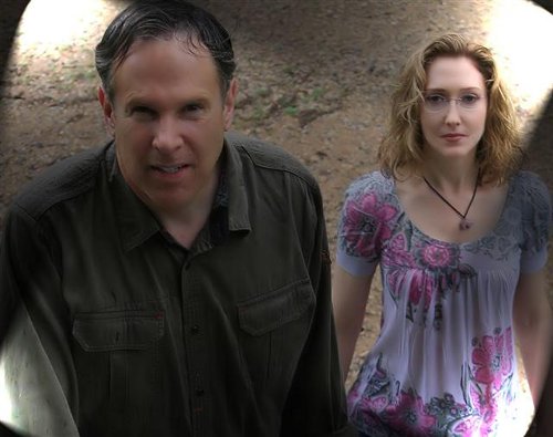 garytrishtopdownstairscloseuplights